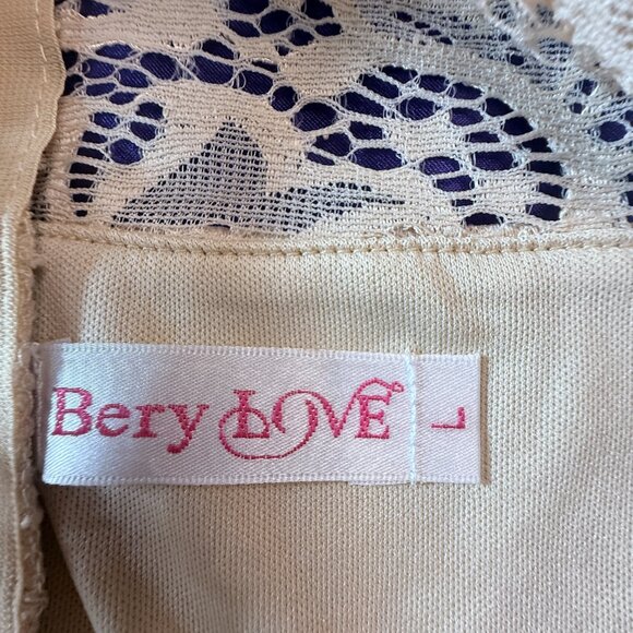 📌Bery Love Champagne Wedding Guest -  Cocktail - Prom - Formal Dress With Lace - Picture 12 of 15